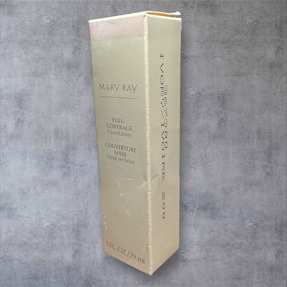 MMary‎ Kay Full Coverage Foundation IVORY 200 - Gray Cap # 367300 New Old Stock